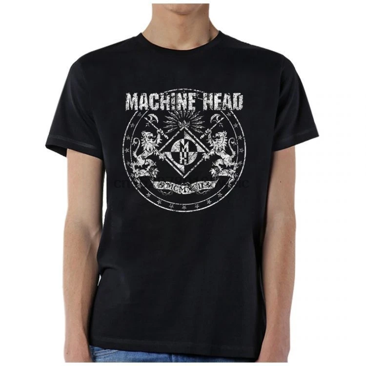 

Machine Head Classic Crest T Shirt S M L Xl 2Xl Brand New Official