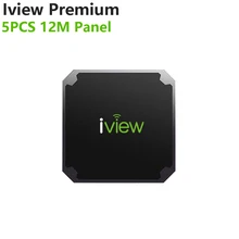 Iview-Panel TV Box Premium, 5 unidades, 12M, sin aplicación incluida