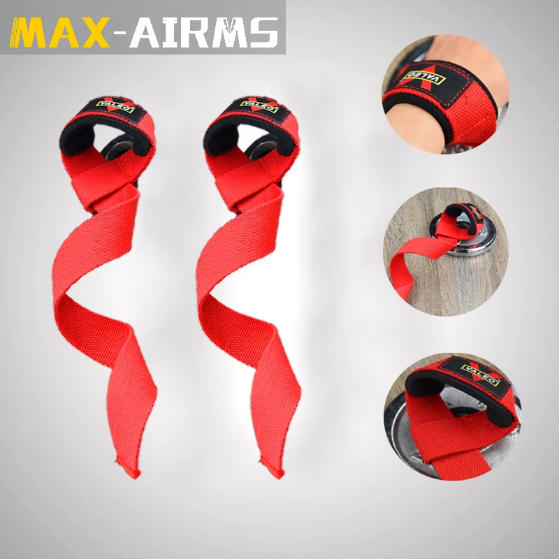 Maxairms 1 шт. спортзал подъем ремни Тяжелая Атлетика Запястье Вес пояс бодибилдинг перчатки фитнес Кроссфит штанги мощность Спорт