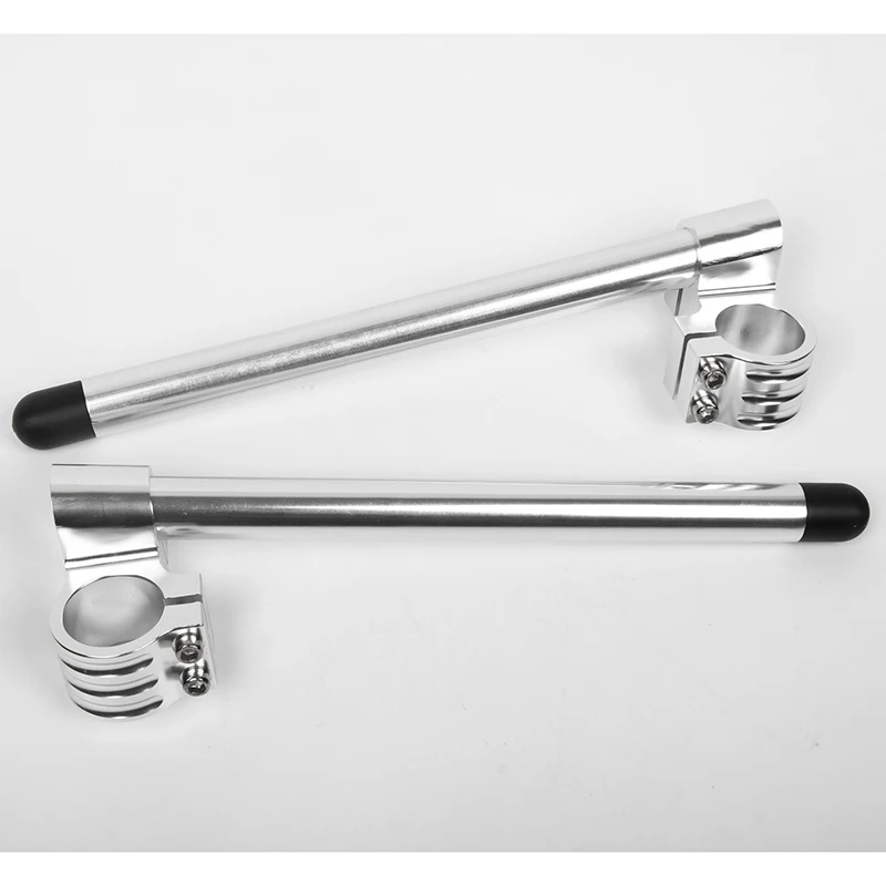 

SMOK CNC Motorcycle Handlebar Raised Higher Clip Ons 33 35 37 41 43 45 46 48 50 51 53 54 MM Clip On Clamp Fork Handle Bar Moto