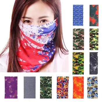

Outdoor Cycling Dust Sun Protection Bandana Face Mask Headband Neck Gaiter Scarf Wind and dust resistance against viruses Safe M