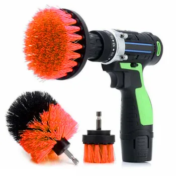 

Electric Drill Cleaning Brushes Attachment Set Kitchen Bathroom Scrubbing Tool