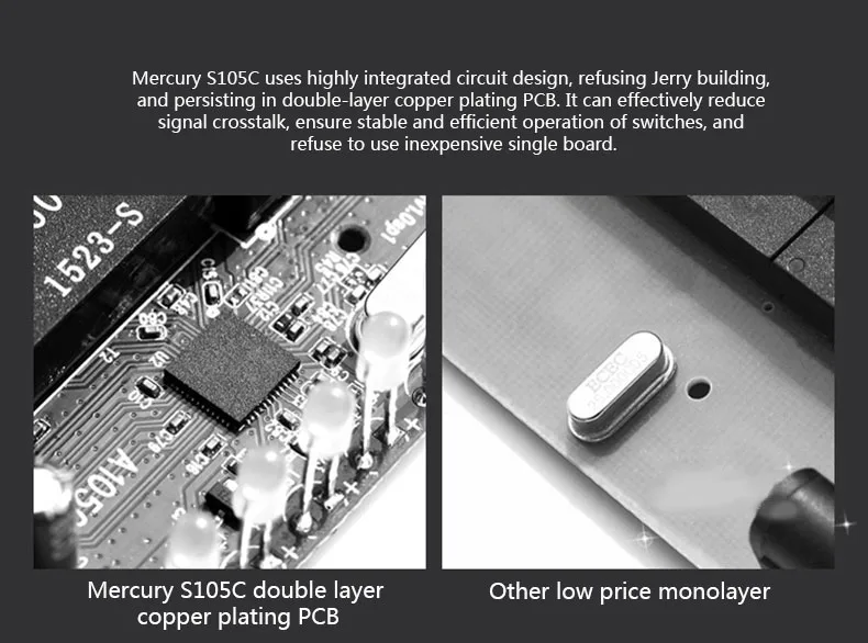 S105C коммутатора Ethernet WiFi модуль, мини 5 Порты и разъёмы настольный коммутатор для интернет-сети, 10/100 Мбит сетевой концентратор, маленький, подключи и играй, легкая установка