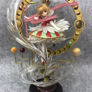 

Anime Card Captor Sakura Lovely Super Deluxe Edition Sakura statue PVC Action Figure Collection Model Toy B98