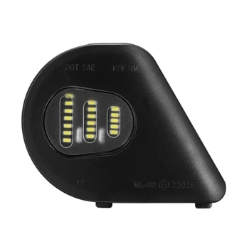 

Auto Rearview Mirror Light Parts 2Pcs White ABS+PC For Dodge Rams 1500 2010-2019