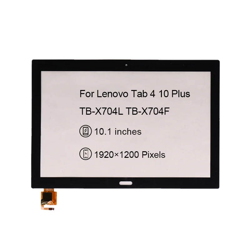Touch Screen Panel Sensor Digitizer for Lenovo TAB4 Tab 4 10 Plus TB-X704 TB-X704L TB X704 Tablet Digitizer Free Shipping