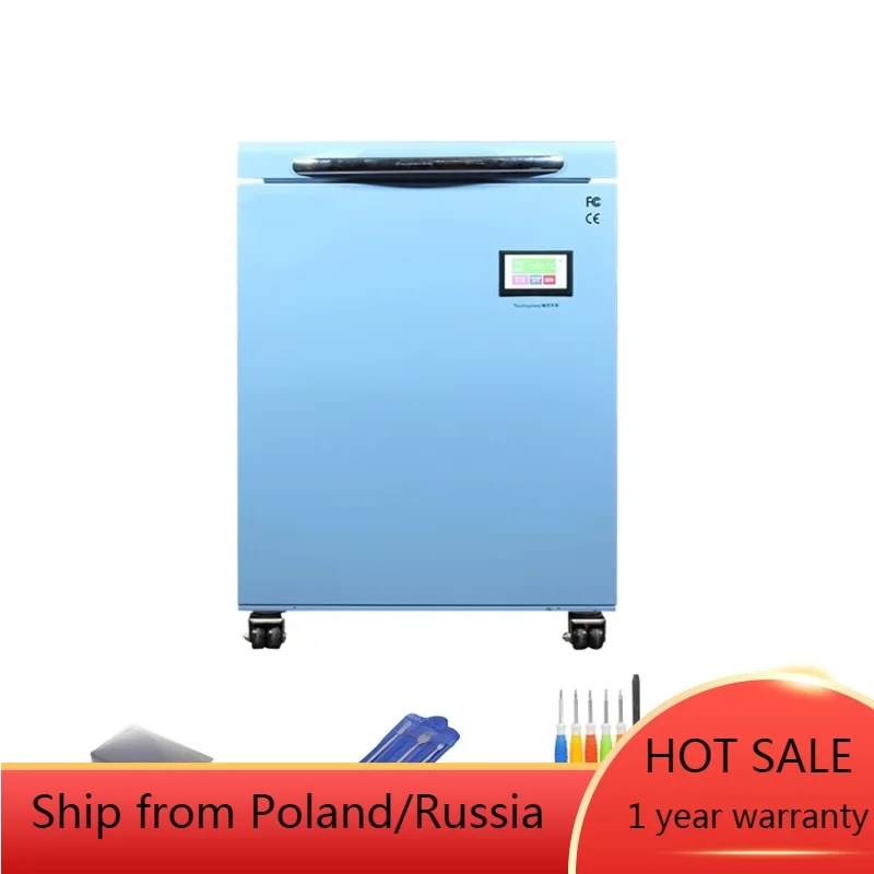 

TBK 588A 2200W Mass -200C LCD Touch Screen Freezing Separating Separator Machine for flat straight tablet EDGE