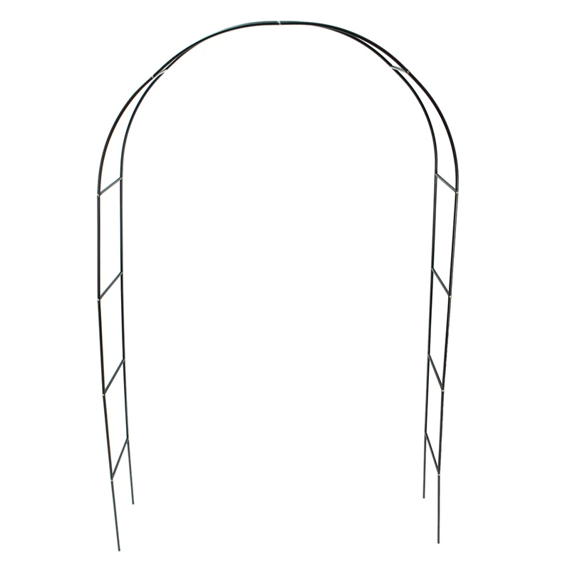 

Iron Wedding Arch Decorative Garden Backdrop Pergola Stand Flower Frame for Marriage Birthday Wedding Party Decoration DIY Arch