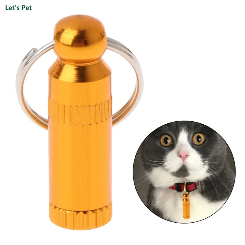 

Let's Pet Cat Collar Pet Personalized Anti Lost Metal Identification Phone Tag Dogs Puppy