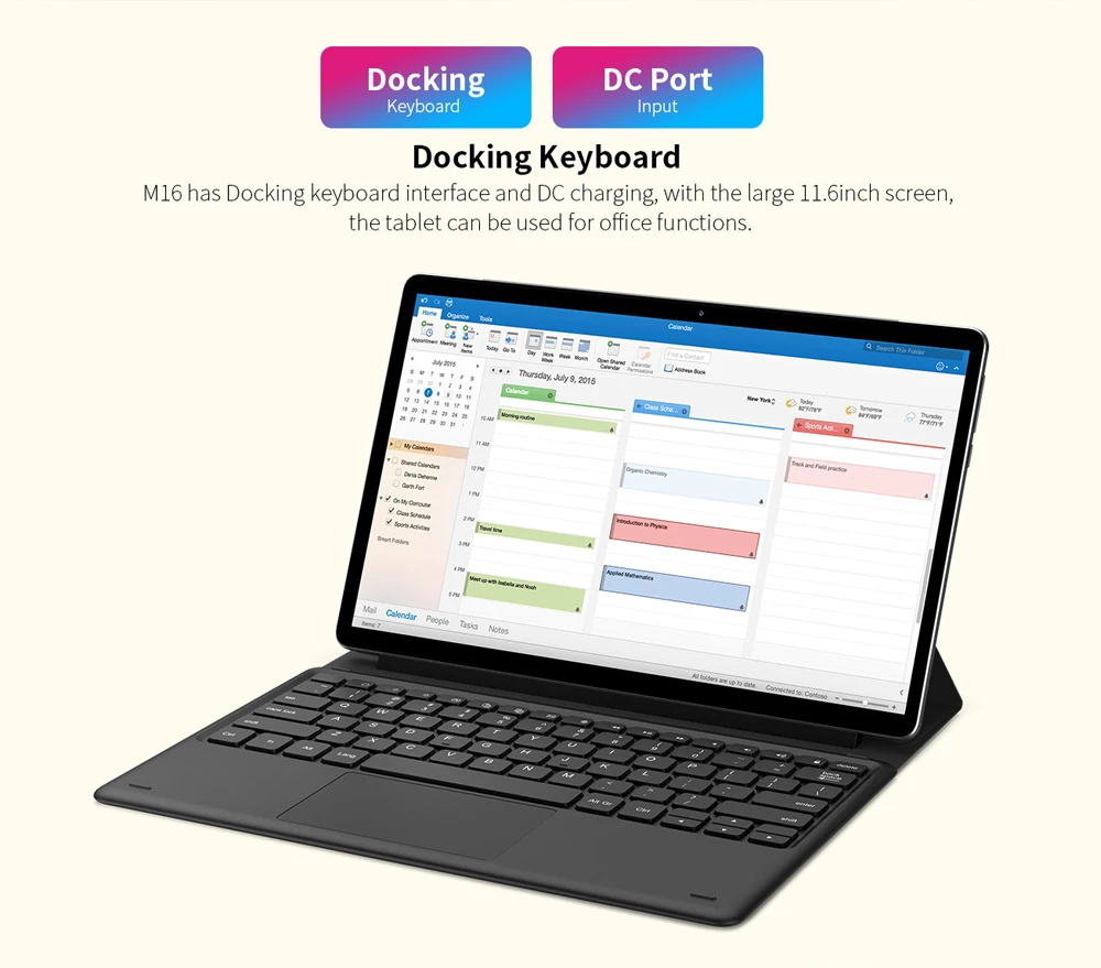 Teclast M16 2 в 1 планшеты 11," Android планшетный ПК Helio X27 Дека ядро 4 ГБ ОЗУ 128 Гб ПЗУ 4 г сеть 8,0 МП док-станция тип-c HDMI