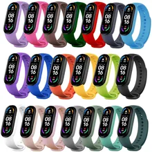 Correa para Xiaomi Mi Band 6, 5, 4, 3, pulsera deportiva de silicona para xiaomi mi band 3, 4, 5