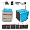 Upgraded Subwoofer Speaker Mini LED MP3 Player FM Stereo Portable Radio for PC Notebook TD-V26 with Bluetooth-compatible 2