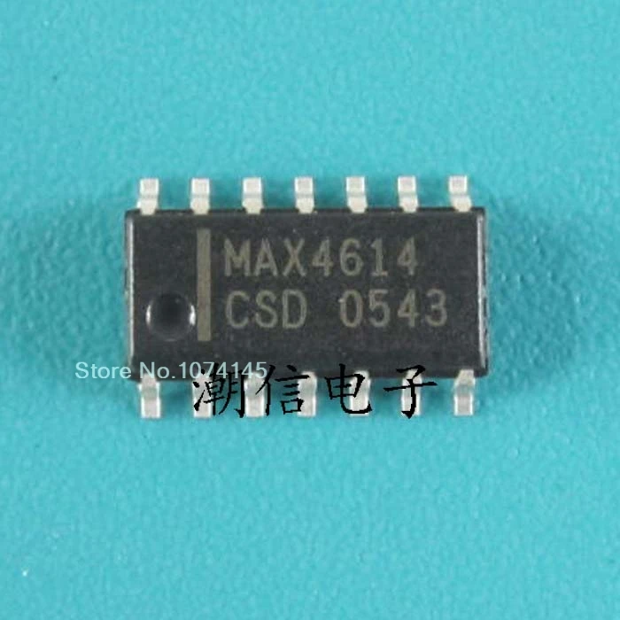 10 шт./лот MAX4614ESD MAX4614CSD лапками углублением SOP-14