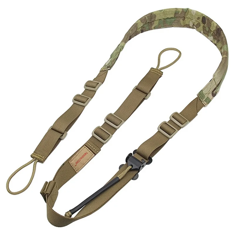 Details about   TwinFalcons-SL002 Tactical Sling Strap Task Rope Function Sling MC 