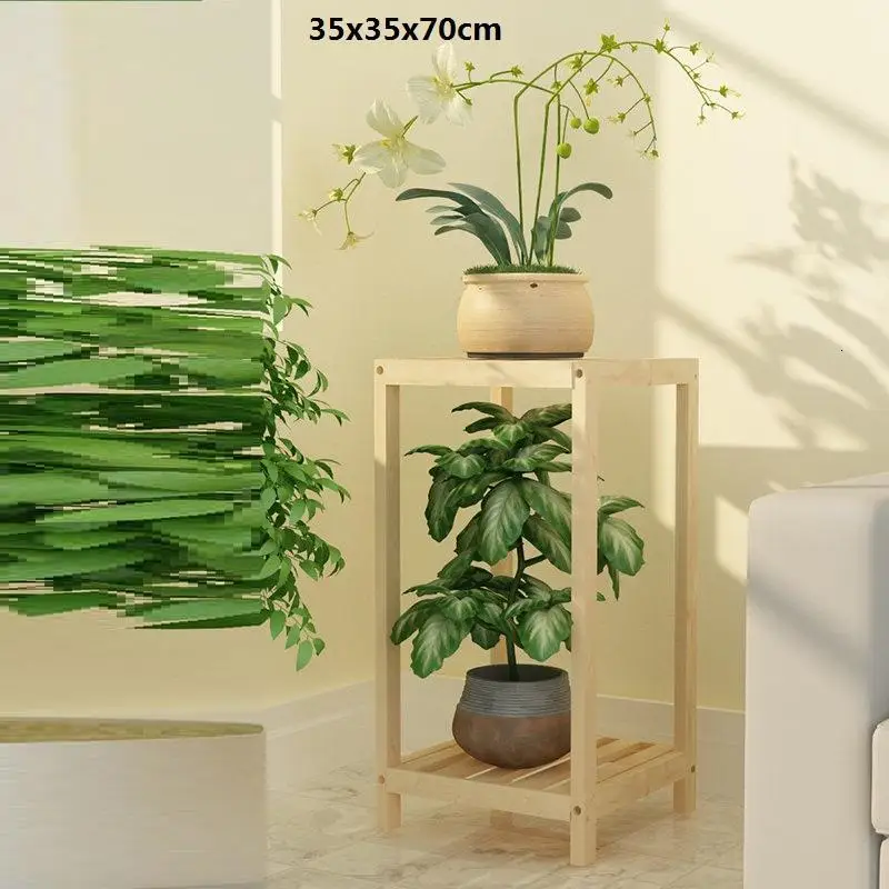 Version L Para Plantas Terraza деревянные полки для Estanteria Escalera балкон открытый цветок стенд Stojak Na Kwiaty стойки завод полка - Color: Version L