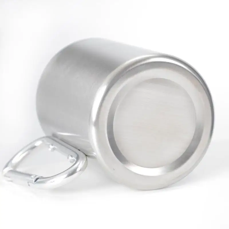 Ручка карабина из нержавеющей стали кружка 330 мл Открытый Кемпинг кофе чай чашка