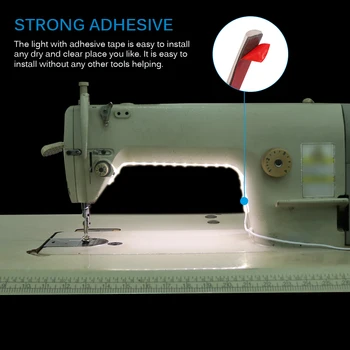 

18/24 LED Super Bright Sewing Clothing Machine Light USB Multifunctional Flexible Work Lamp for Workbench Lathe Drill Press