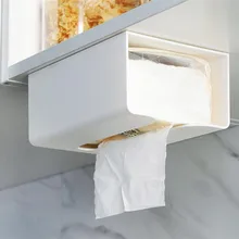 Настенный кухонный бумажный ящик для хранения ванной туалетной бумаги, держатель для салфеток, Домашний Органайзер