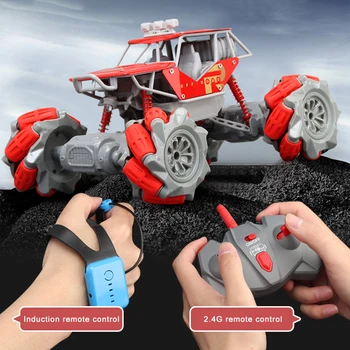

Remote Control Car Climbing Car Gesture Induction Four-Wheel Drive Off-Road Twisting Charging Vehicle RC Toys for Child Gifts