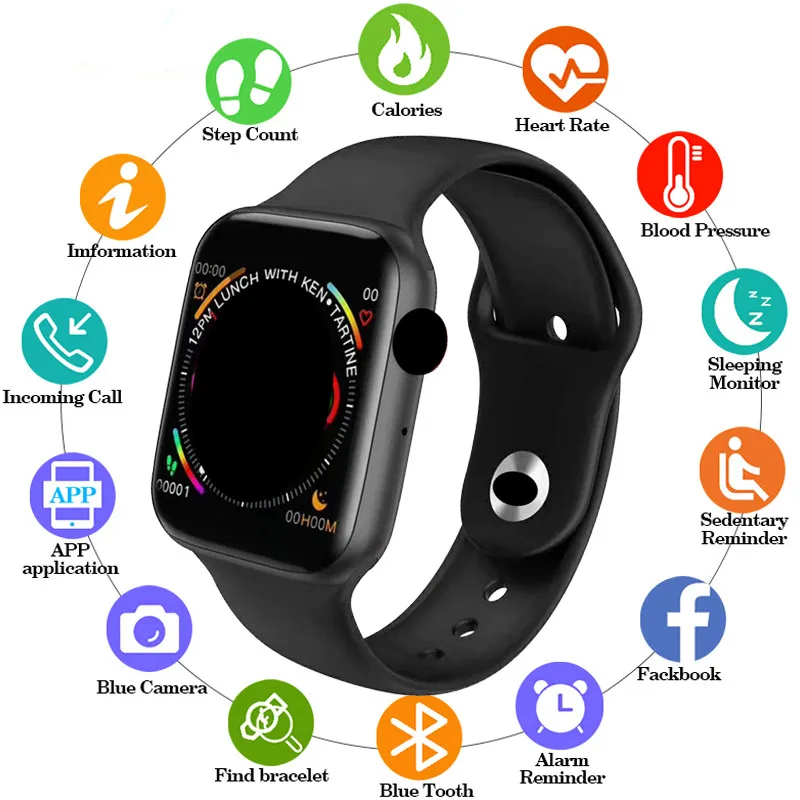 

Watch PK IWO 10 Smart Watch 1.54 inch Screen Bluetooth Call Dial Answer ECG Heart Rate Monitor PK IWO 8 Smartwatch for Men Women