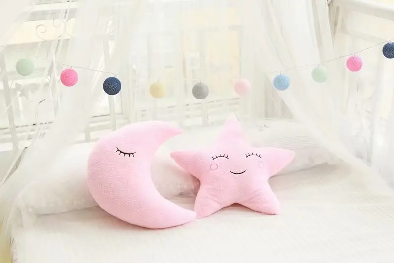 Облако, луна, звезда, капля дождя, плюшевая подушка, мягкая подушка, Kawaii, облако, мягкие плюшевые игрушки для детей, детские подушки, подарок для девочки
