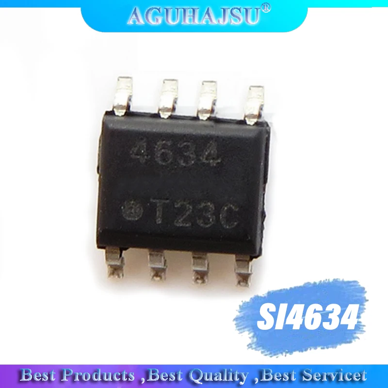5 шт. SI4634DY-T1-E3 SI4634 4634 SOP8 offen чип для ноутбука 100% Новый оригинальный | Электронные