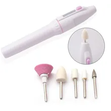 Мини дрель для ногтей мельница электрическая маникюрная машина аксессуар маникюрный гель для педикюра пленка для полировки буфера ногтей набор инструментов