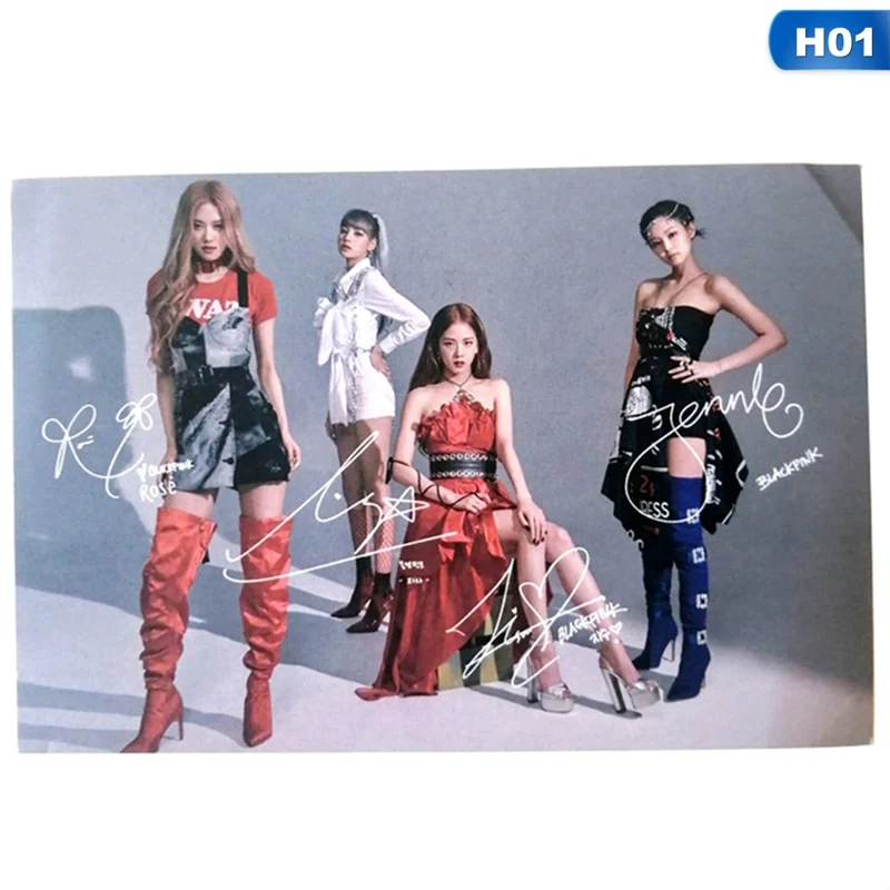 BLACKPINK Ink Mini 2 Series KILL THIS LOVE Same Paragraph LOMO Card New Photocard Dropshipping