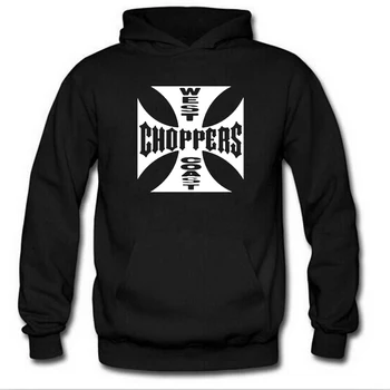 

Spring Autumn Sweatshirt West Coast Choppers Hoodies Men Streetwear Warm Fleece Hooded Hip Hop Harajuku Tracksuit Men Hoodies