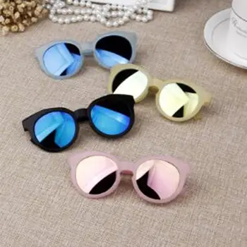 

1PC New Candy-Color Children's Boys Girls Kids Sunglasses Shades Bright Lenses UV400 Protection Goggles Oculos De Sol Wholesale