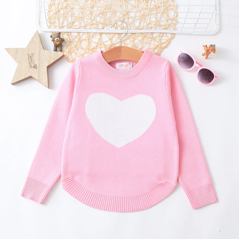 

2019 New Style CHILDREN'S Sweater Autumn And Winter Long Sleeve Girls' Sweater Pullover Korean-style CHILDREN'S Sweater