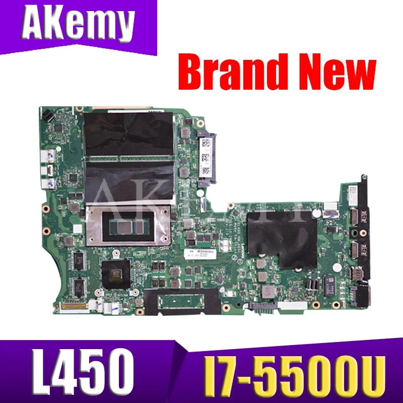 Laptop motherboard For Lenovo Thinkpad L450 NM-A351 00HT693 Mainboard Core I7-5500U 216-0856030 TESTED DDR3 | Компьютеры и офис