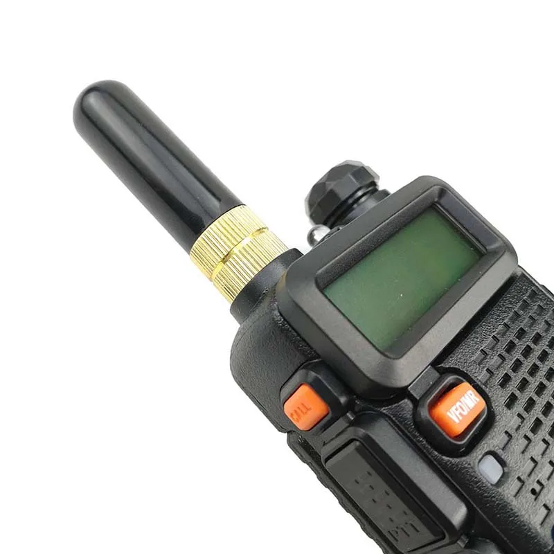 5 шт. портативная рация SRH805S см с коротким коэффициентом усиления VHF/UHF антенна для