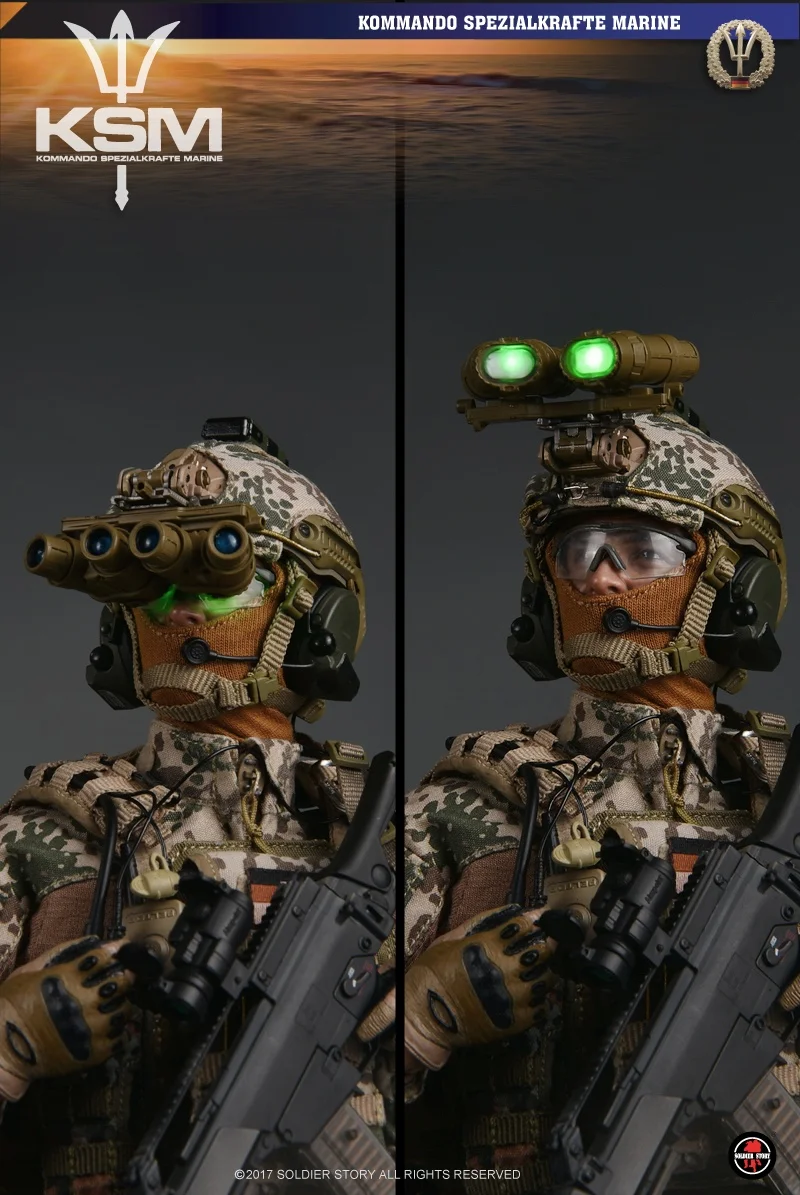 Soldier Story SS104 1/6 Германия Spezialisierte Einsatzkrafte Der Sea KSM VBSS Soldier фигурка героя коллекции