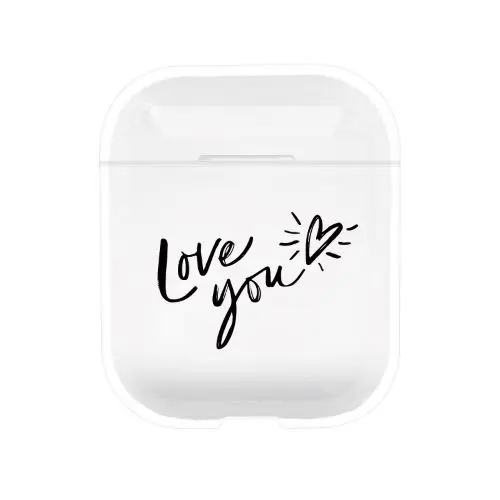 Мультяшный Жесткий Чехол для Apple AirPods 1 2 Чехол беспроводной Bluetooth наушники защитный чехол для Airpods прозрачный жесткий чехол для ПК - Цвет: Серый