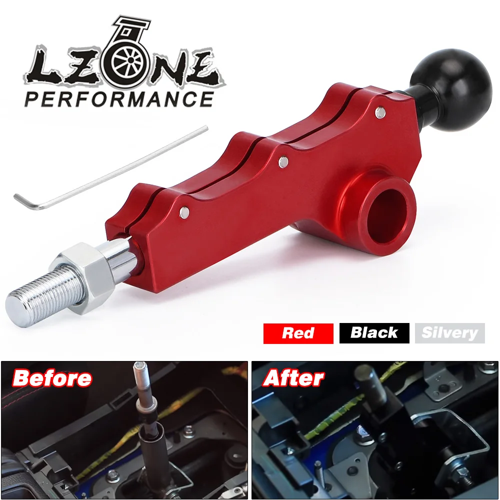 

LZONE-двойной регулируемый короткий бросок для 2008-2014 Subaru WRX Legacy Outback Legacy Forester настраиваемый три болта