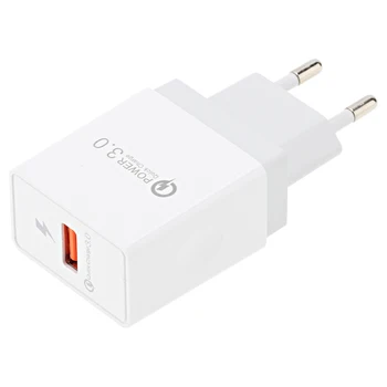 

Wall USB Charger 1 USB EU Plug For Samsung iphone Mobile phone Charging Power Adapter Micro Charger Travel 20PCS