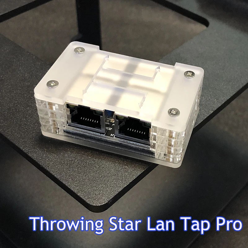 Toque Passivo Ethernet Lan com Controle Remoto Captura de Pacote de Rede Lan Pro Monitoramento Réplica de Comunicação Ethernet Rj45