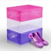 Home Shoes Display Case Transparent Dust-proof Stackable Drawer Kids Shoes Storage Box Container Organizer ► Photo 2/6
