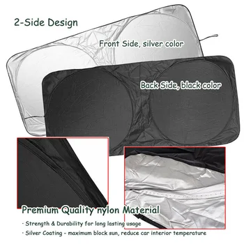 

Brand New And High Quality For Toyota Car Sunscreen Windshield Sunshade Front Window UV Sunshade Cover