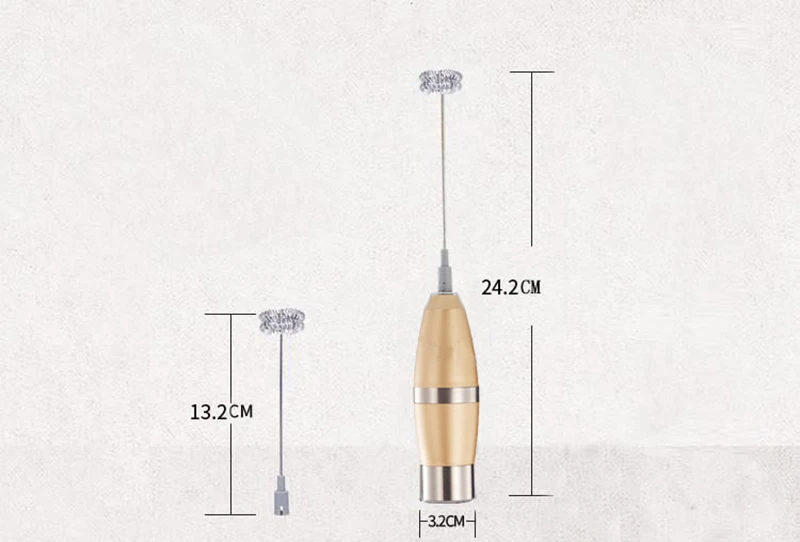 Электрический молоковзбиватель из нержавеющей стали ручной мини кофе блендер молочный венчик двойная головка из вспененного материала пеновзбиватель для молока капучино машина