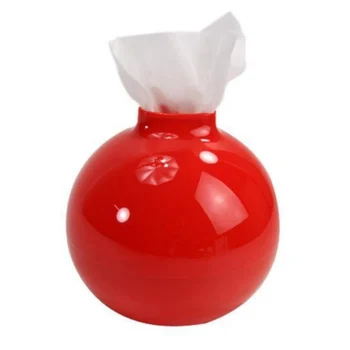 

Creative Spherical Bomb Paper Towel Pumping Environmental Protection Pp Spherical Waterproof Tissue Box Desktop Storage Box