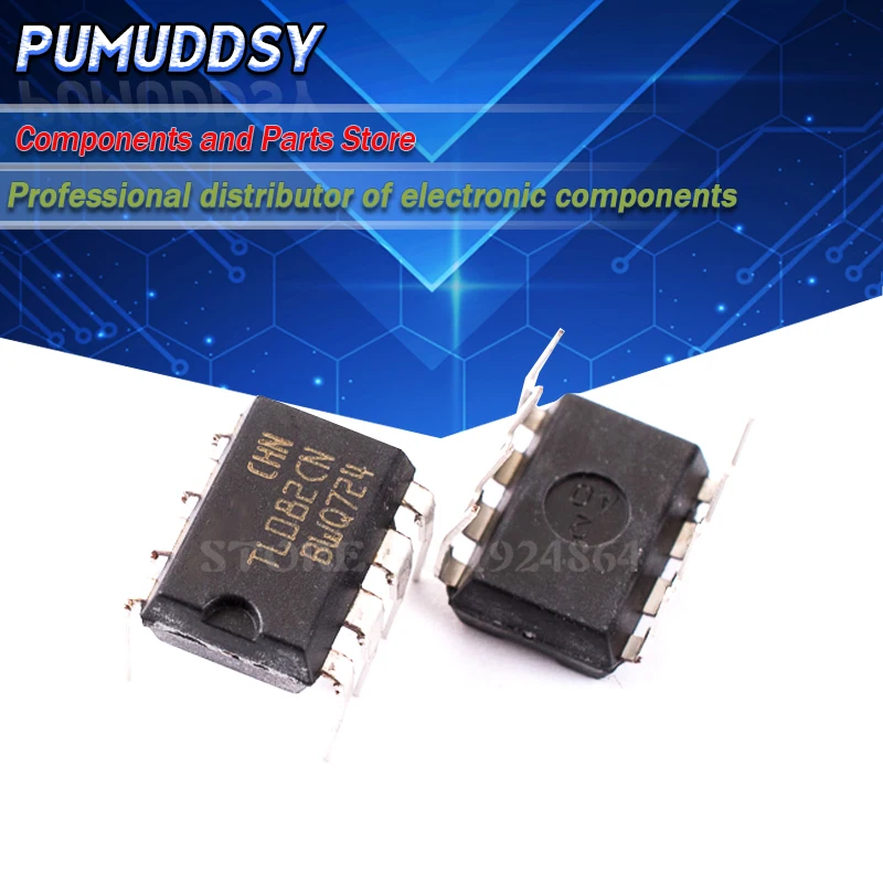 10Pcs TL082 TL082CN TL082CP TL082C TL082 DIP|Sirkuit terpadu| - AliExpress