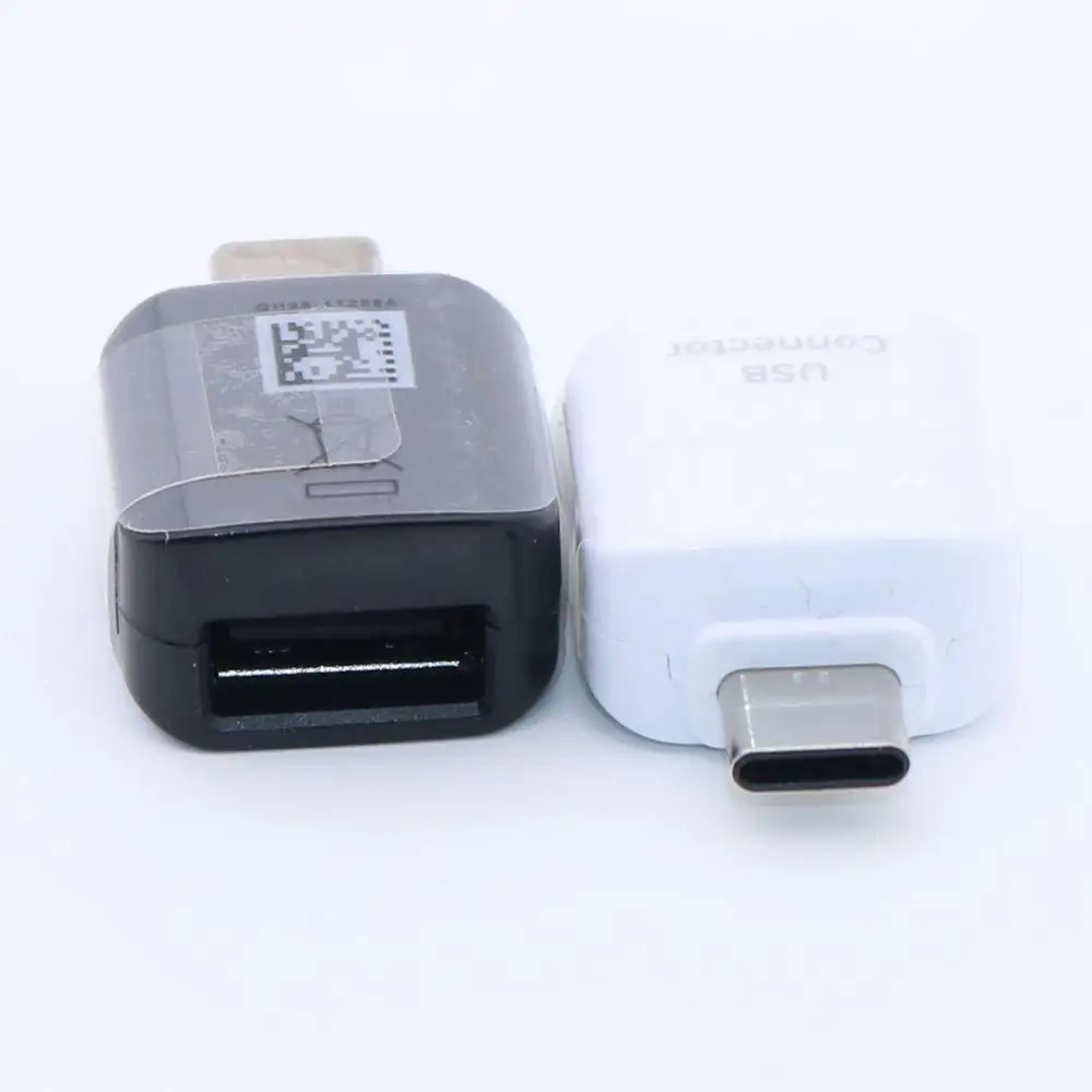 Оригинальный адаптер USB type c otg для Samsung Galaxy A70 A50 S8 S9 plus note 8 A3 A5 2017 поддержка флеш
