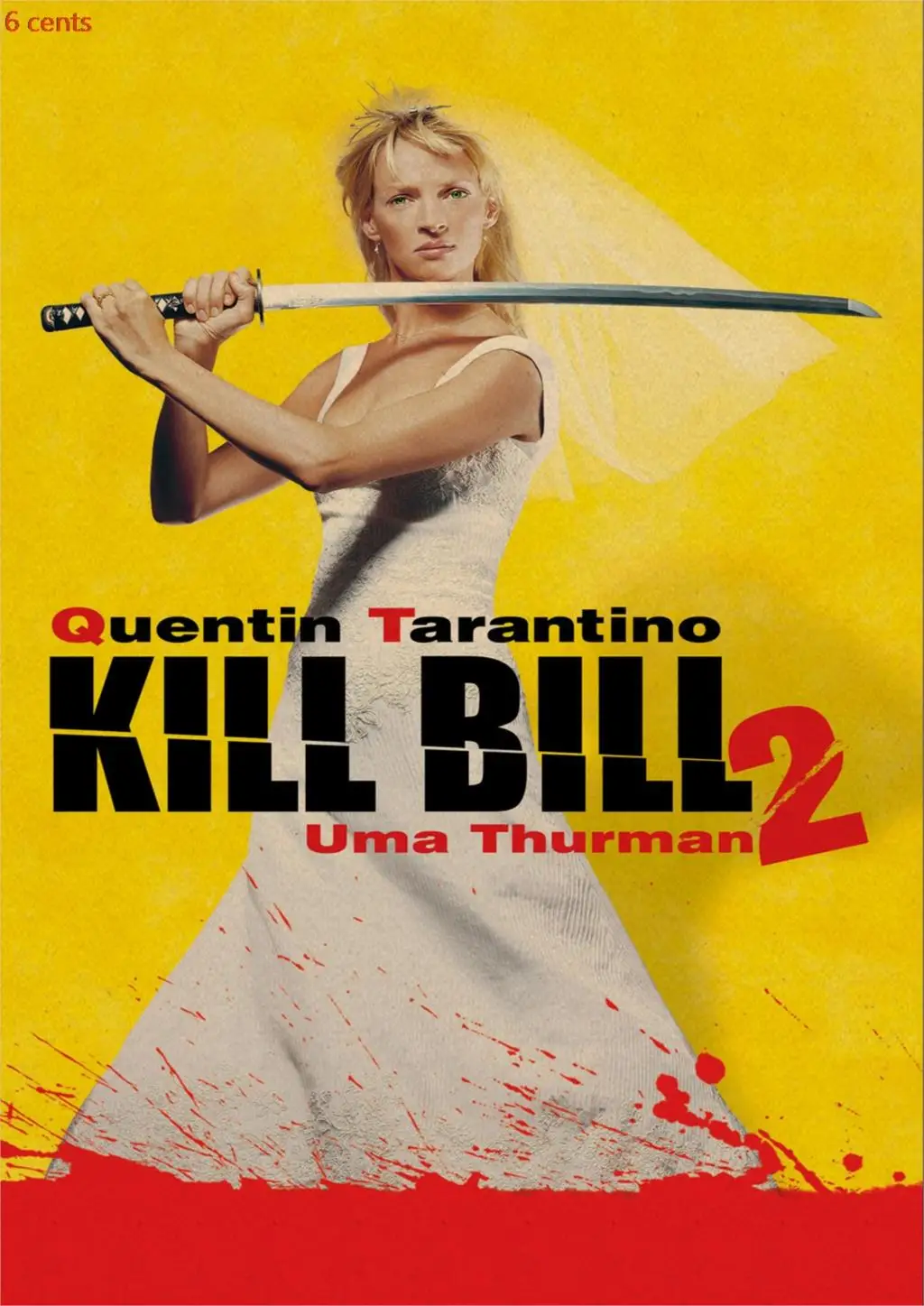 Квентин Тарантино, фильм, плакат, Kill Bill Kraft, плакат, украшение, постер, стикер с изображением фильма, Ретро плакат - Цвет: 18