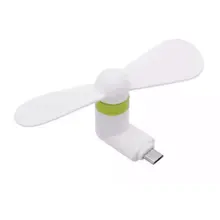 USB Gadget Cool Mini 2 in 1 USB Fan Portable For Android OTG Micro Gadgets For iPhone 5 6S 7 Plus 8 X XS XR Electronic Smart Fan