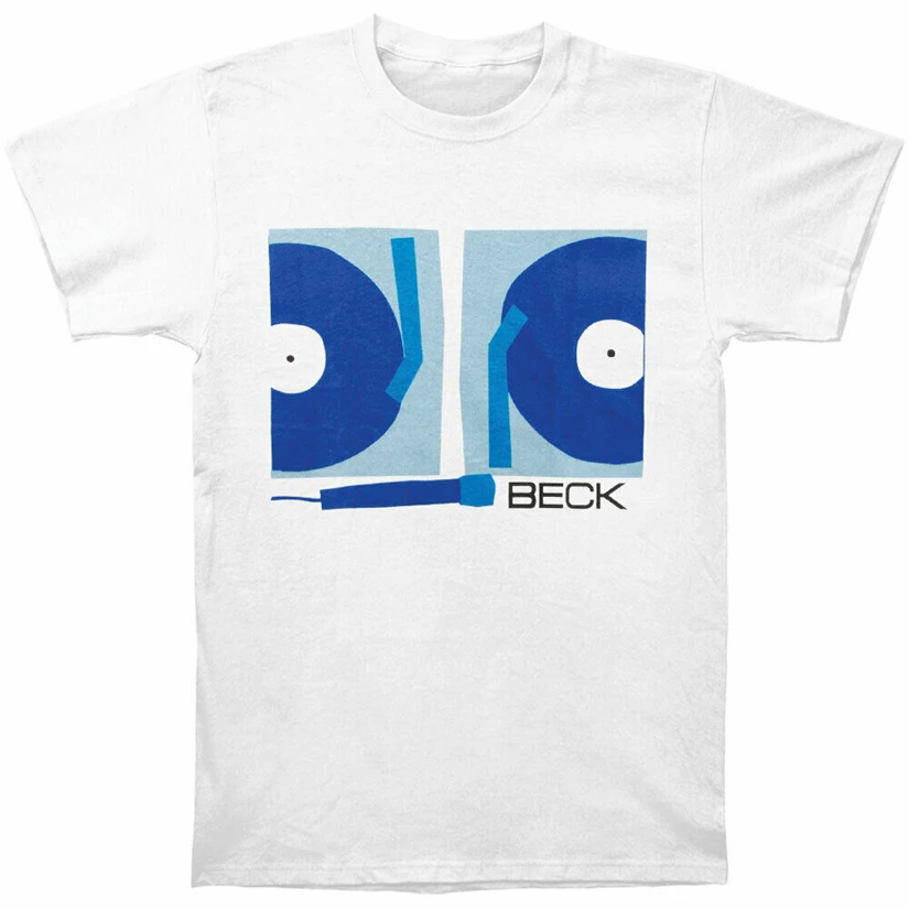 Beck Мужская проигрыватель мягкая Футболка Slim Fit Повседневная футболка белого