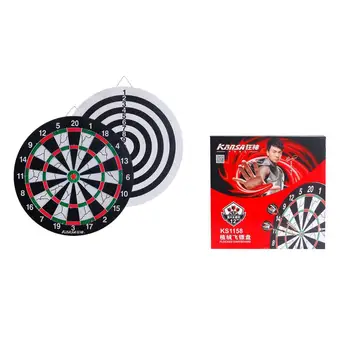 

Diameter 305mm, thickness 1.27cm, equipped with 4 16 g dart Darts