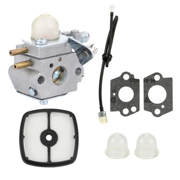 

Carburetor Air Filter Fuel Line Kit For ECHO Echo SRM2100 GT2400 GT2000 Trimmer PP-1200 PAS2000 PAS-2100