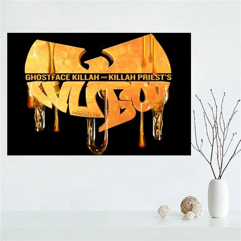18 Новое поступление Wu Tang Clan плакат ткань Шелковый тканевый плакат-27x40cm-Home Docor современная картина для настенный постер в спальню - Цвет: 18